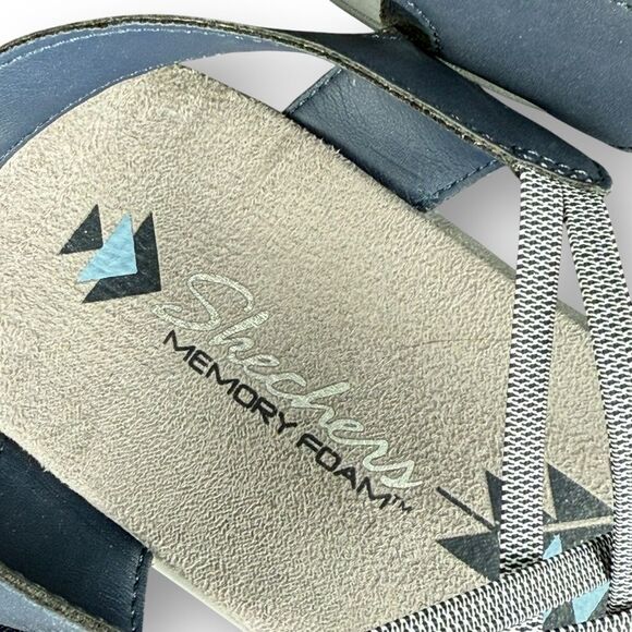 Skechers Reggae Slim It Takes Two Sandals Women's Size 11 - Picture 6 of 10